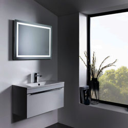 Roper Rhodes Beat Illuminated Led Bathroom Mirror with Integrated Stereo